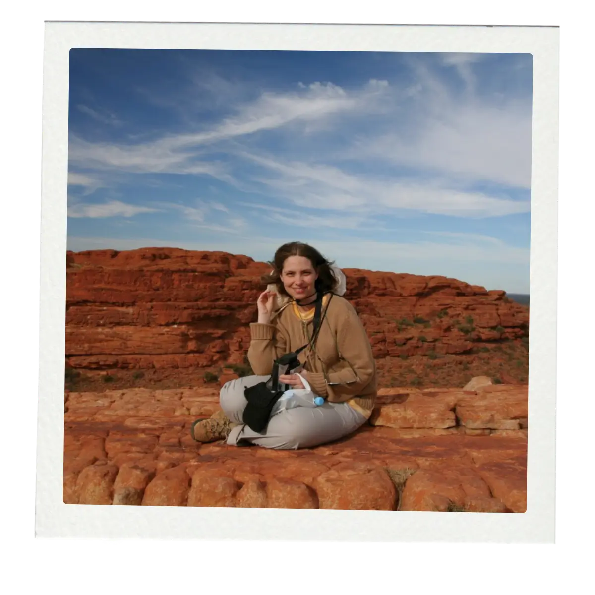 Kings Canyon Rim Walk in Australia.