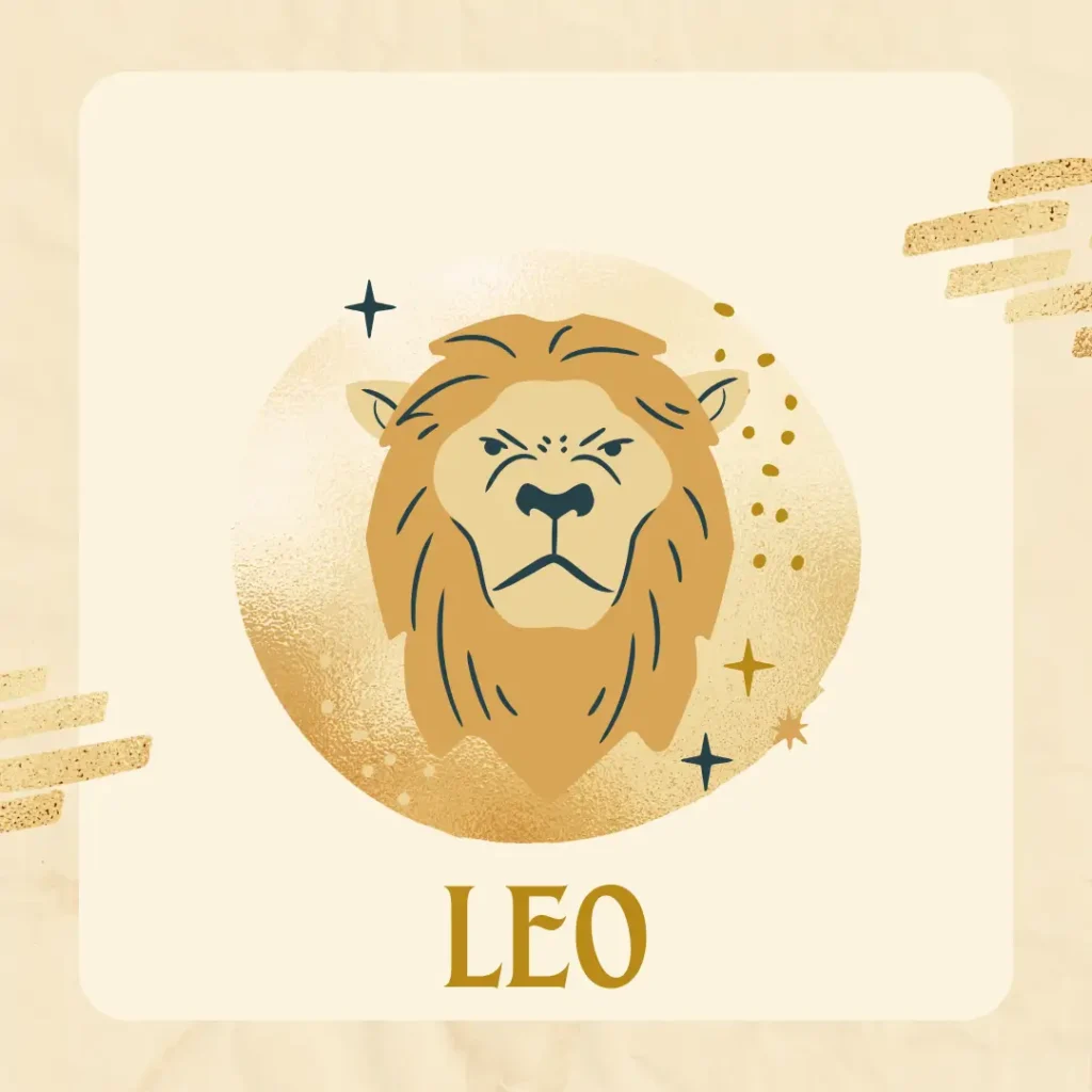 Leo travel personality zodiac illustration