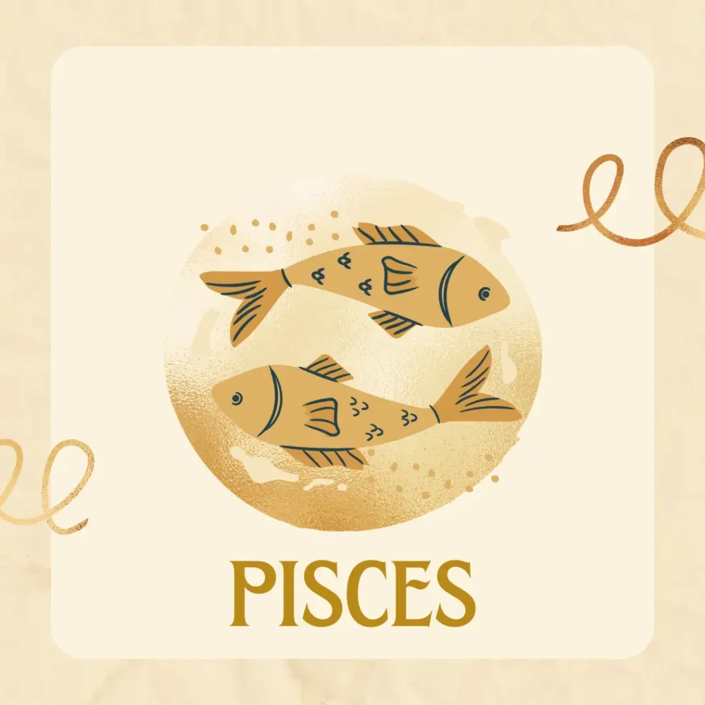 Pisces travel personality zodiac illustration