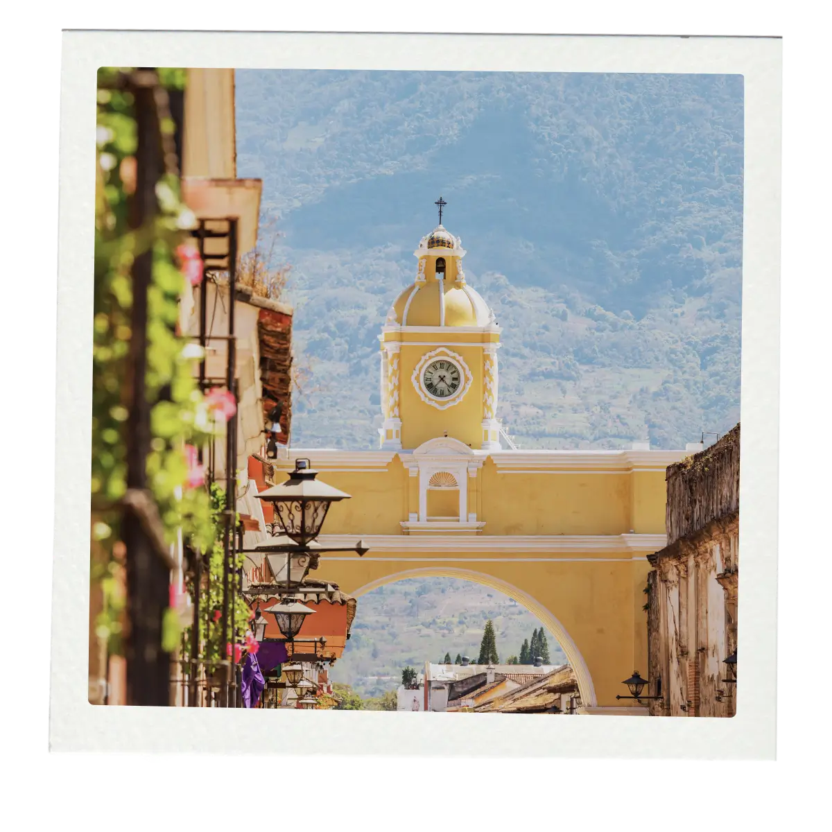 Santa Catalina Arch in Antigua Guatemala.