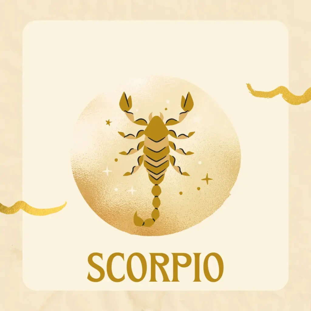 Scorpio travel personality zodiac illustration